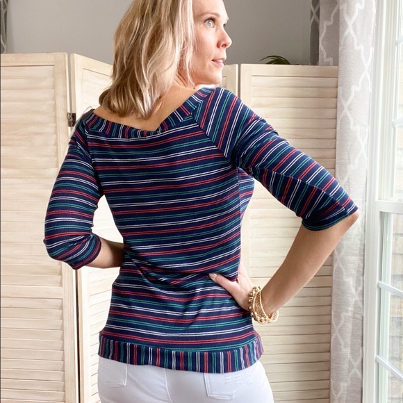 Say You Love Me Stripe Top - Picture 3 of 4